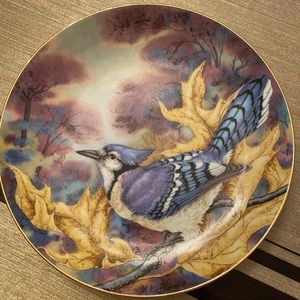 Songbirds of the south blue jay collectors plates